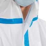FDA White Disposable Coveralls With Hood clinic uniform
