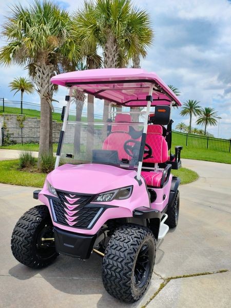 Spacious Powder Coated Customizable MacPherson Independent Suspension 4 Seater Golf Cart With 80-90km Range