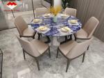 Transparent African Lapiz Marble Sodalite Blue Marble Onyx Marble Type from