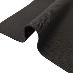 Quality Black Thick 2mm Neoprene Sheet Foam Rolls , Coated Nylon Rubber Sheet wholesale