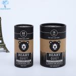 Airtight Spice Protein Cardboard Cylinder Packaging 45mm-225mm Diameter