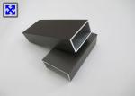 Black Painted 80 * 40 Aluminum Extrusion Profiles , Square Structural Aluminum