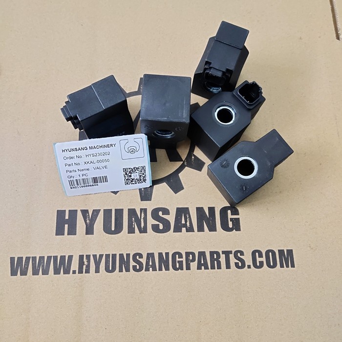 Hyunsang Excavator Electrical Parts Valve XKAL-00050 XKAL-00048 For R210LC R220LC R330LC