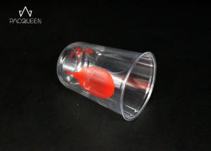 Quality 8 Oz / 12 Oz Clear Plastic Cups , 16 Oz Disposable Plastic Cups Logo Printed wholesale