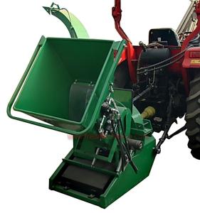 Quality 15hp 3 Point Hitch Shredder 45° Cutting Angle Hydraulic Feeding With Shear Bolt wholesale