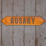 Modern Contemporary Corten Steel Wall Art Barn Signs House Number