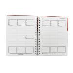 OEM Stationery Spiral Diary Printing Visionary Wire Bound Planner