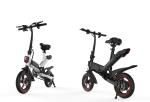 12 Inch Lithium Fold Up Electric Bike Environmental Protection Intelligent