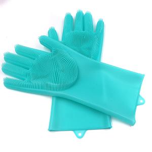 Quality Blue Silicone Gloves Heat Resistant Silicone Household Products Durable wholesale