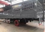 4 Axle 80 Ton Transport Trucks Bulk Goods Sidewall Fence Trailers Dropside Semi