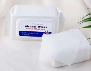 Quality Anti Bacteria Alcohol Disinfectant Wipes , 10pcs Isopropyl Alcohol Wipes wholesale