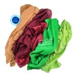 High quality 35-55cm cut used cloth wiper cotton cleaning rags 10kg bales