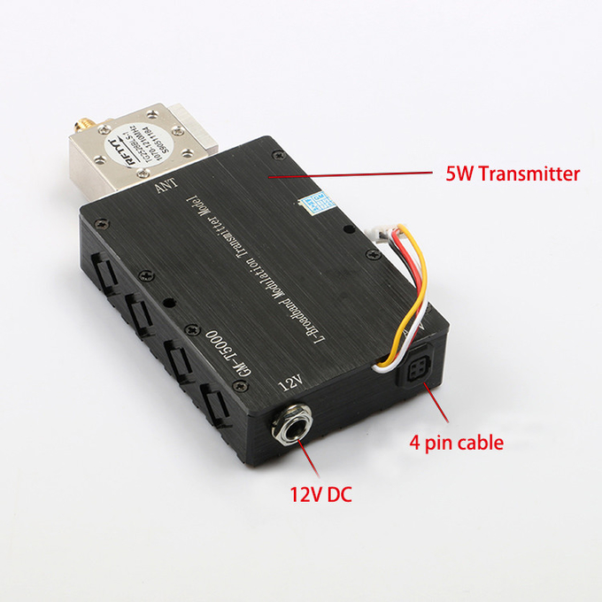 1.2GHz Wireless Video Audio Transmitter And Receiver With 4 Channels