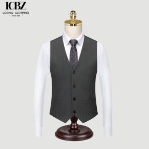 Quality Brothers' Wedding Attire Korean Style Suits Vests and Formal Suits with Velour Fabric wholesale