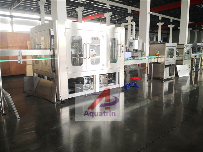 SUS304 15000BPH Automatic Water Bottle Filling Machine Production Line