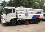 12 Cubic Meter Street Cleaner Truck , Combined Road Washing Truck With Vacuum