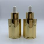 30ml 60ml 80ml Amber Glass Dropper Bottle For Essential Oil Serum Cosmetic