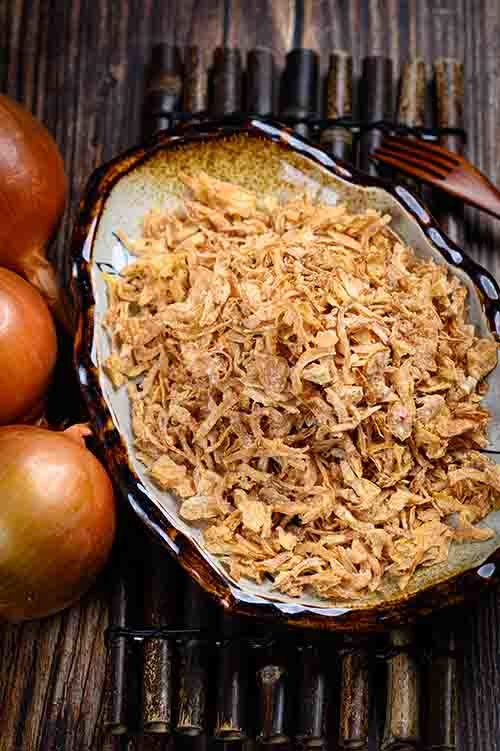 Delicious Yellowish 100% Pure Dried Fried Shallots