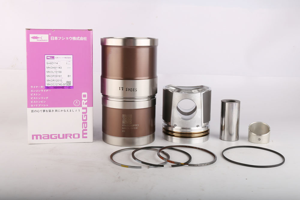 Cummins 6CT8.3 Engine Cylinder Liner Kit 3929161 3923537 DIA 114mm
