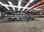 2 Axles Euro Style Double Deck Hydraulic Lifting SUV Car Carrier Trailer