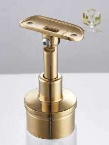 Quality Stainless Steel Balustrade Handrail Glass Tube Bracket Stair Railing Fittings wholesale