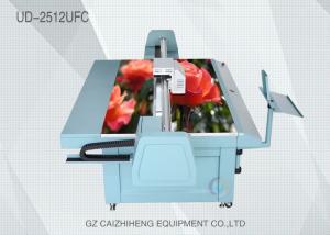 Quality Glass UV Flatbed Printing Machine , DX5 Printhead Galaxy UV Printer 2512UFC wholesale
