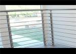 Exterior Upper Floor Stainless Steel Tube Railing , Stainless Steel Verandah