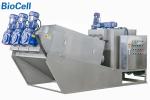 1.9kw 120kg/H Volute Screw Filter Press Sludge Thickener In Water Treatment
