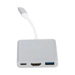 Charging Data Transfer 3 In 1 4K HDMI 1080P USB Type C Hub