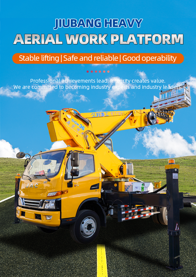 Hot Selling telescopic boom Lift 36m Aerial Working Platform Truck