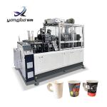 Food Beverage Shops Ultrasonic Complete Disposable Paper Cup Making Machine with