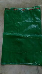 Quality Tearing Resistant Mesh Netting Bags , Mesh Vegetable Storage Bags With Green Color wholesale