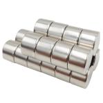 Zinc Coating Strong Industrial Neodymium Magnets N50 Powerful 20*20mm