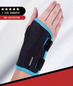 Quality FDA Orthopedic Wrist Brace With Middle Palmar Aluminum Splint wholesale