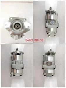 Quality KOMATSU Loader Hydraulic Gear Pump 705-56-34100 SAR3-80+63-WA420-1C wholesale