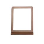 Single Side Folding Makeup Mirror , Square Convenient Travel Vanity Mirror