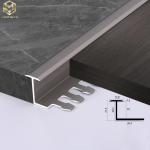 Custom Aluminium Edge Trim Profiles Extrusion For Aesthetic Ceramic Tile