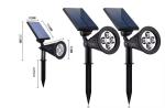 landscape light adjustable spotlight outdoor waterproof solar garden light