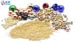 soft steel ball 4.5mm copper plated brass plated steel ball