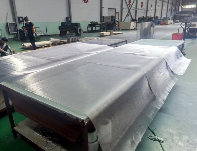 Stainless Steel Plain Weave Woven Wire Mesh Screen For Separation Filtration