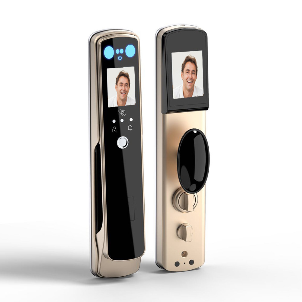 No Contact Fingerprint Door Lock Palm Face Recognition