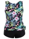 swimwear women bikini Large size swimsuit black dress Beach vacation sexy piece
