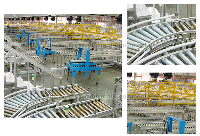 Customized Color Inventory Rack System With Adjustable Stainless Steel Structure