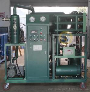 Quality Dehydration Degassification 6000L/H Double-Stage Vacuum Transformer Oil Purifier wholesale
