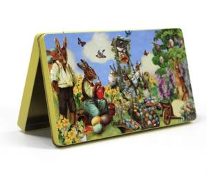 Quality Wholesale Easter rectangular tin box for chocolates wholesale