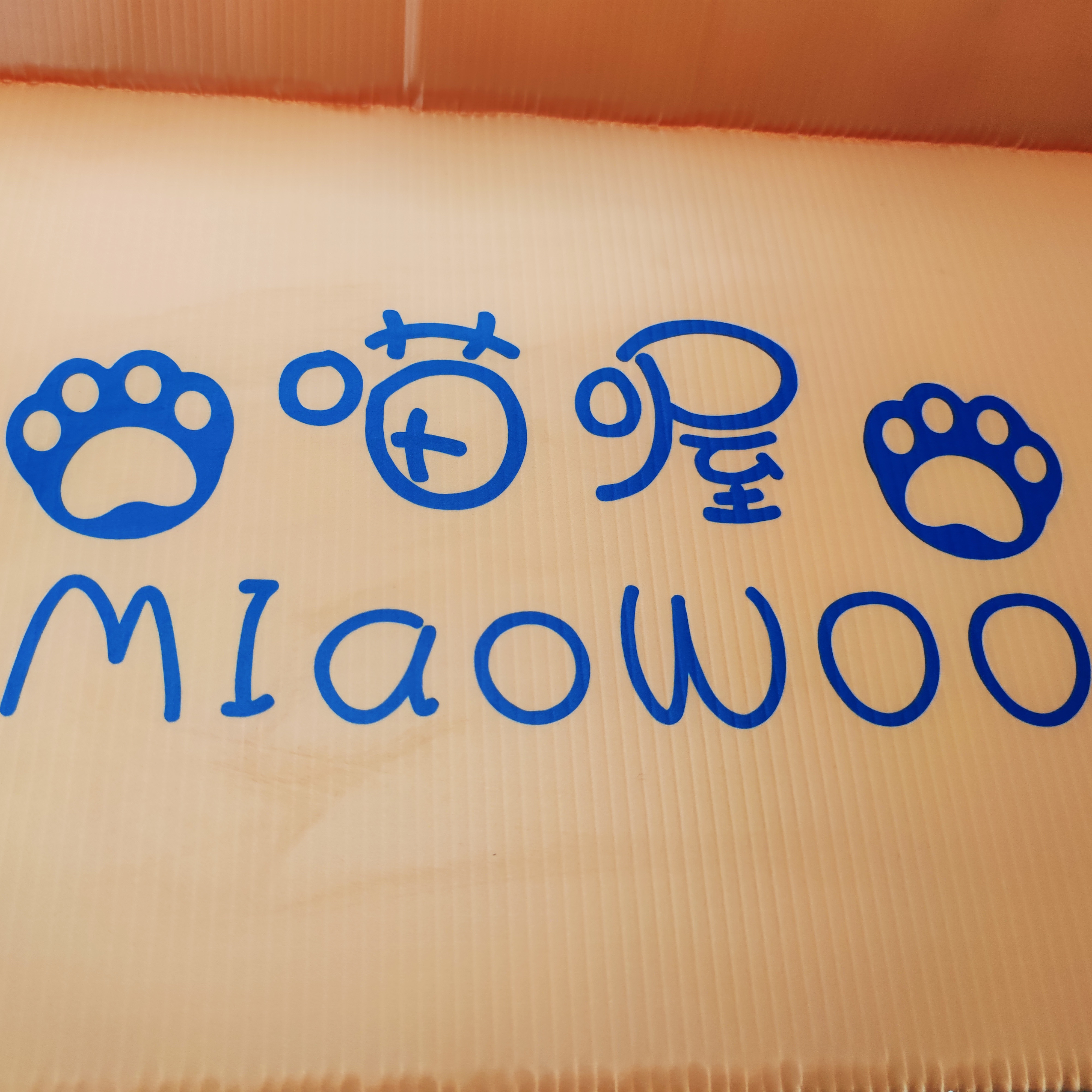 Foldable Hollow Sheet Corrugated Cardboard Cat House OEM Shaped