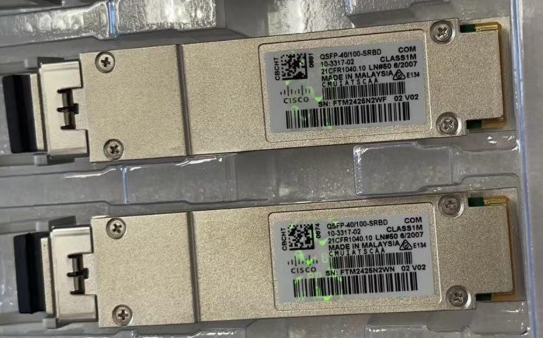Cisco QSFP-40/100 SRBD Transceiver Module Orignal New Cisco 40/100G SRBD QSFP