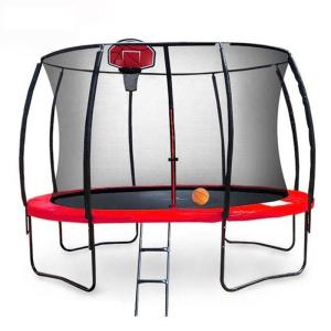 Quality 12FT Indoor Basketball Net 14 Inch Trampoline Net With Basketball Hoop wholesale