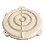 Shockproof Biodegradable Paper Packaging FSC Approved For Round Target