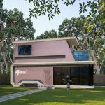 Outdoor Space Capsule House and Innovative Design for Space Saving and